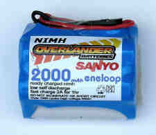Sanyo Eneloop 2000mAhr AA 6v Hump Back Battery