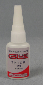 Cyanoacrylate Super Glue Thick 20g bottle 