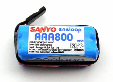 Sanyo Eneloop 800mAhr AAA 4v8 Square Rx Battery